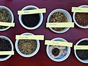 A Variety of Teas. Source: culinate.com